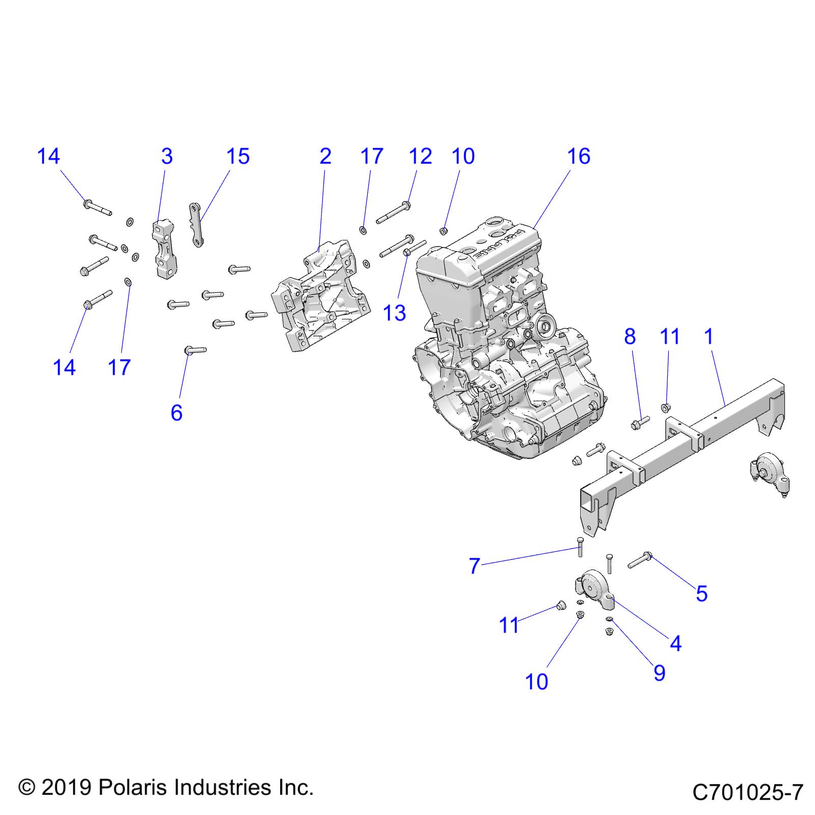 Part Number : 5139904 TRANSJOINT BRACKET  MACHINED