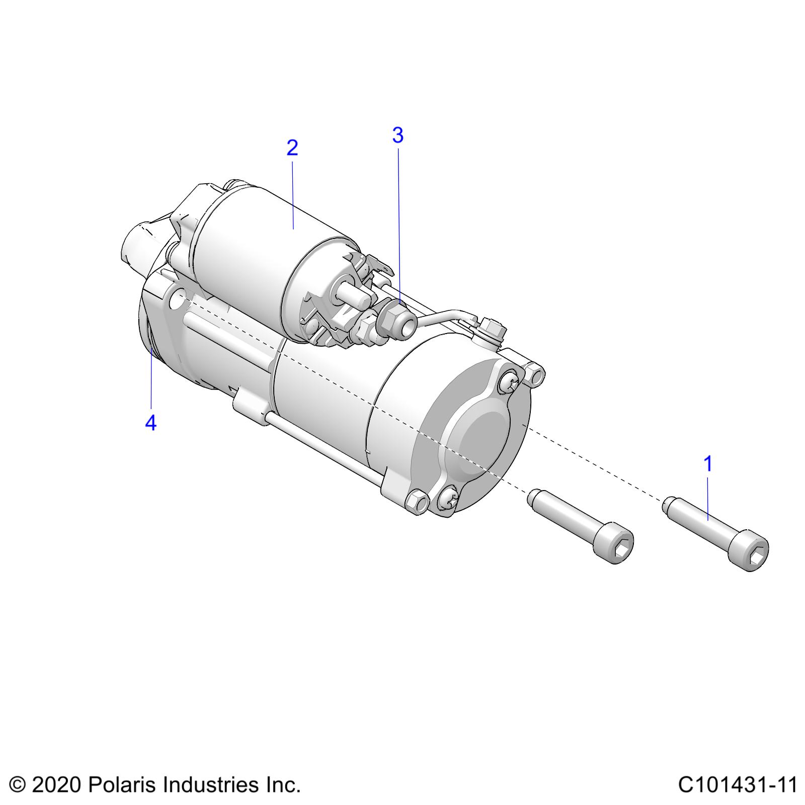 Part Number : 4080433 STARTER-SEALED