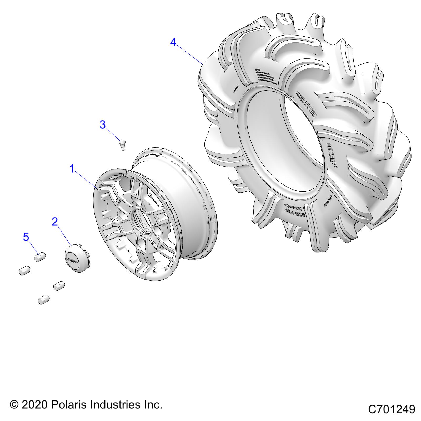 Part Number : 1525158 ASM-CAP RIM