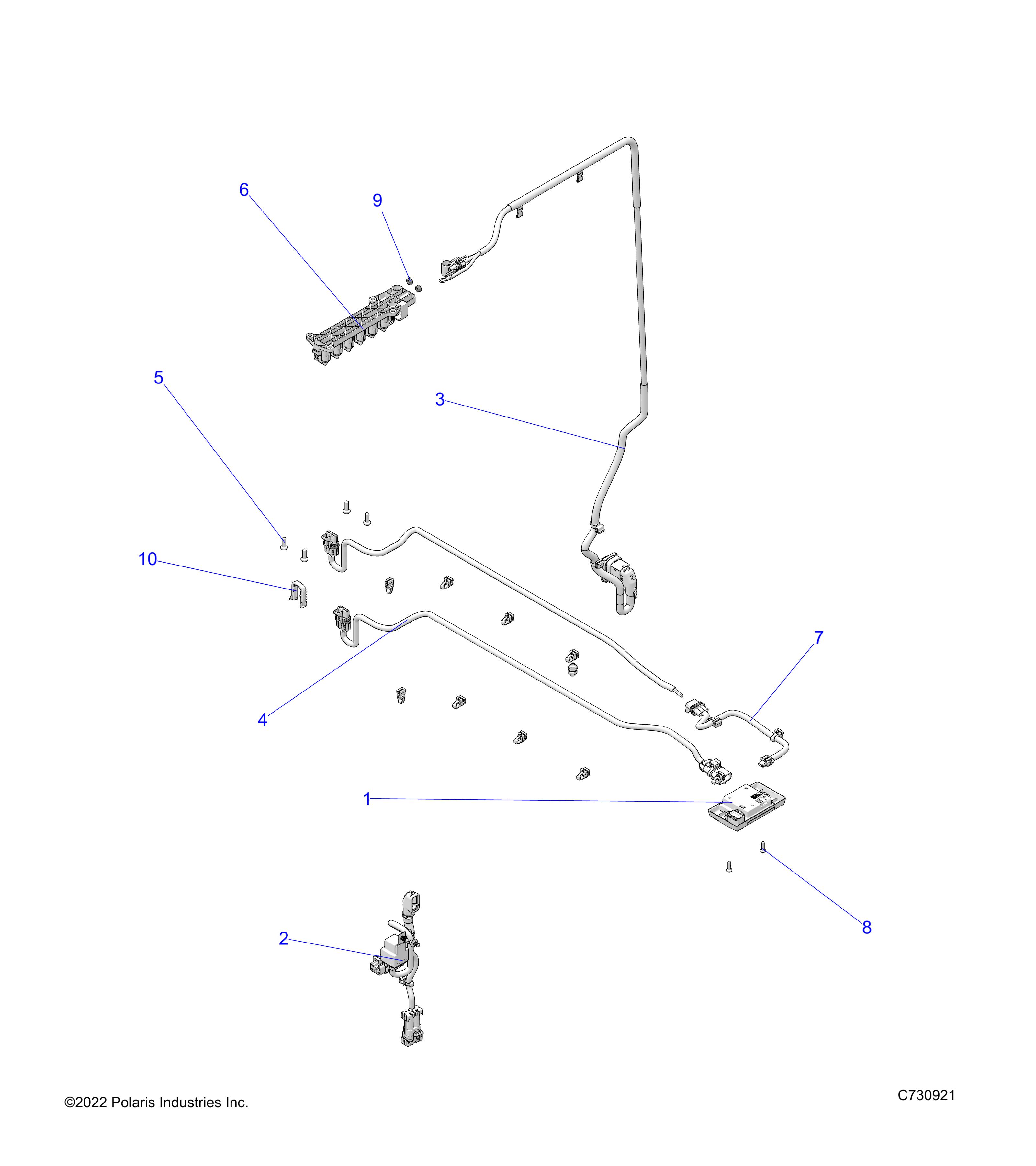 Part Number : 2416815 HRNS-ACCY RR FRWL ZS NO CLIP