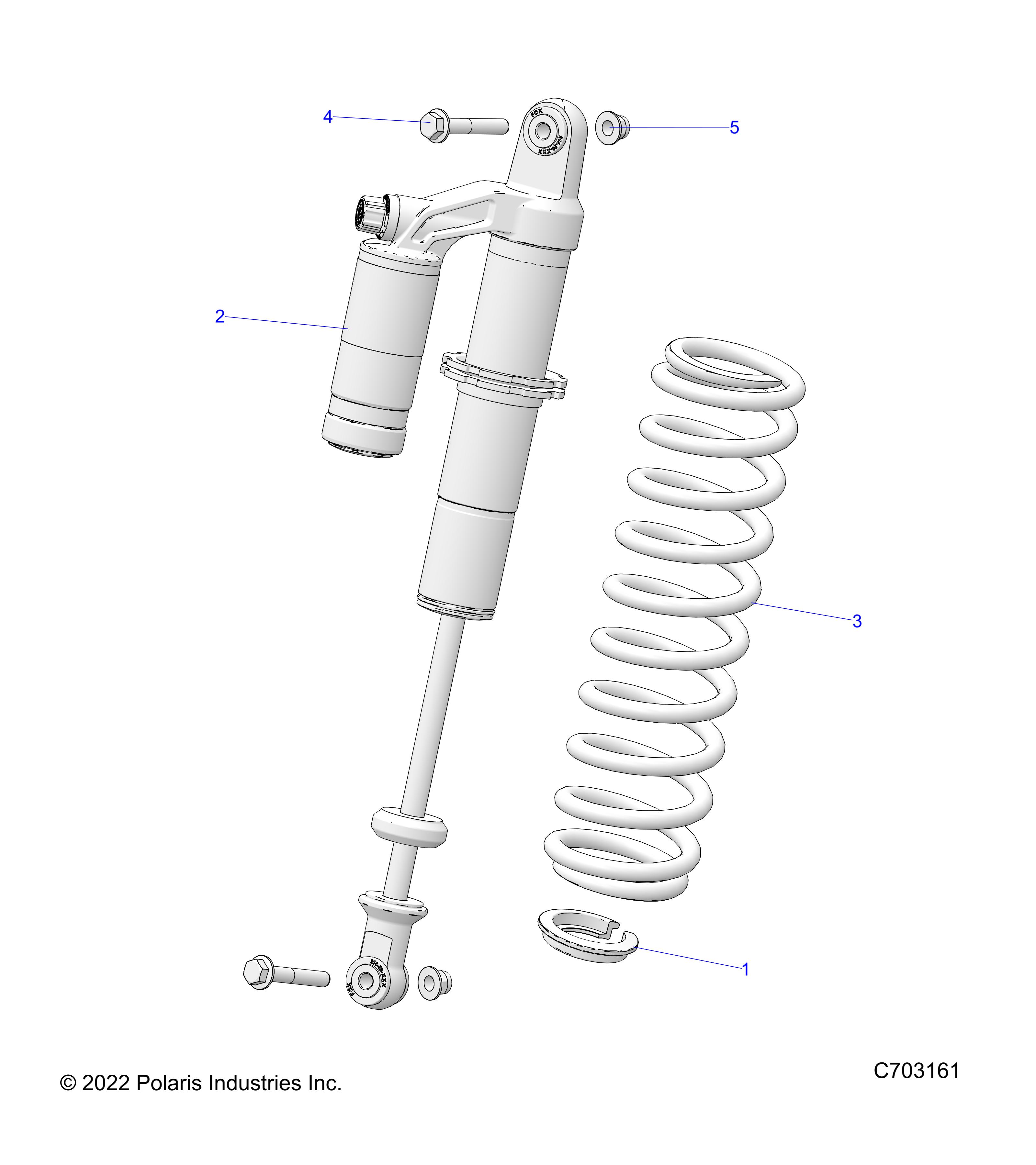 Foto diagrama Polaris que contem a peça 7044905