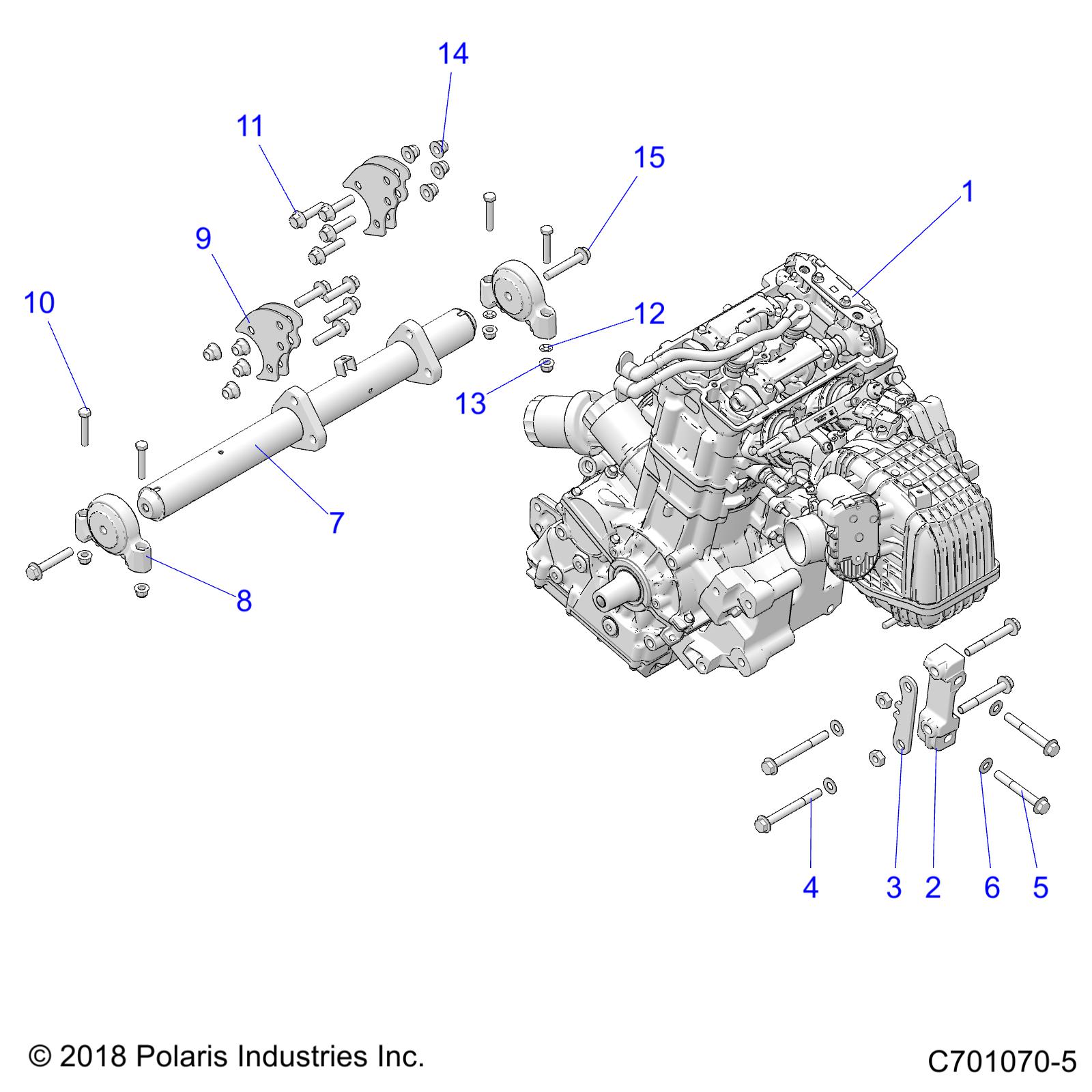 Foto diagrama Polaris que contem a peça 1024524-329