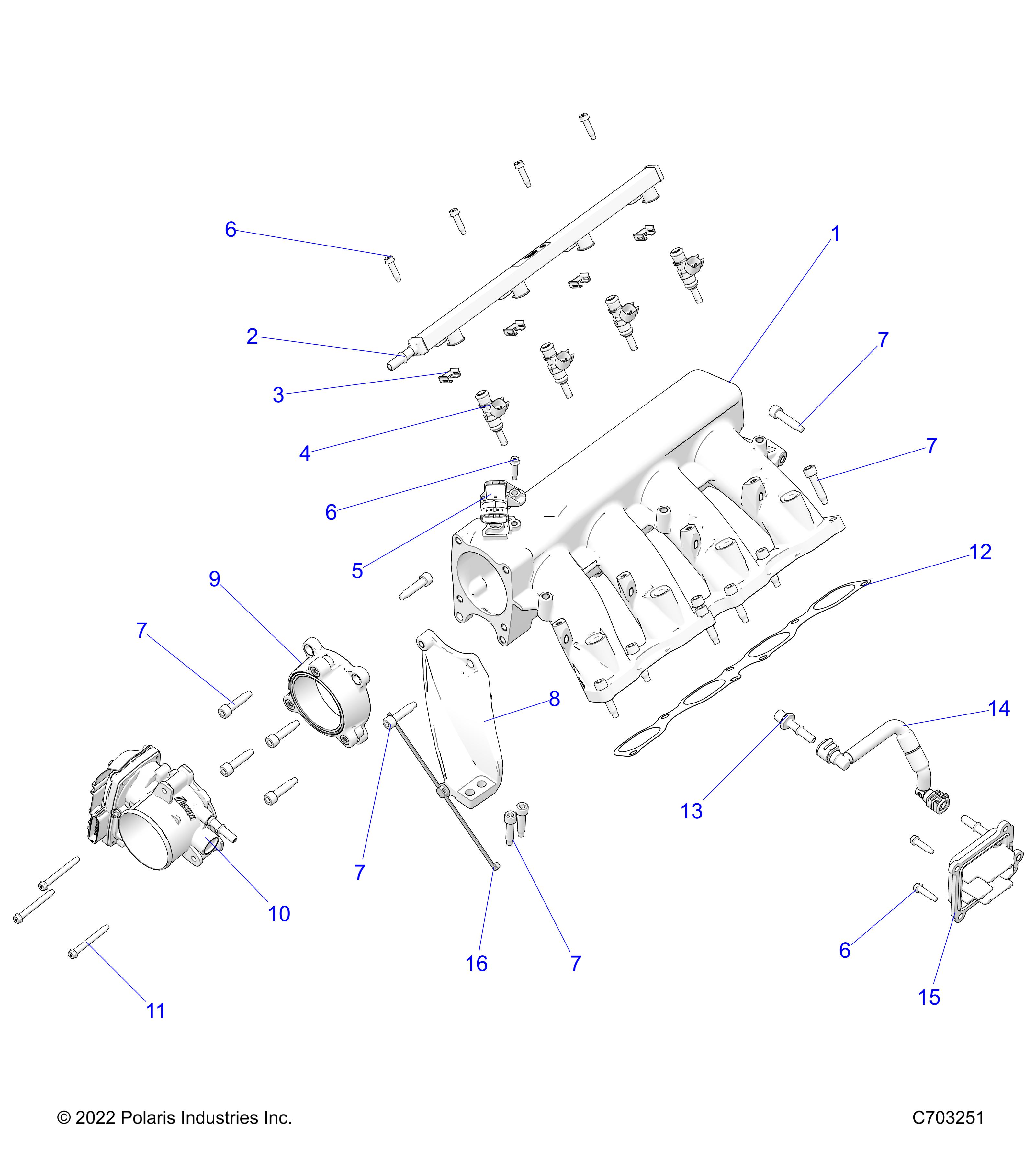 Part Number : 3023947 ISOLATOR-THROTTLE BODY