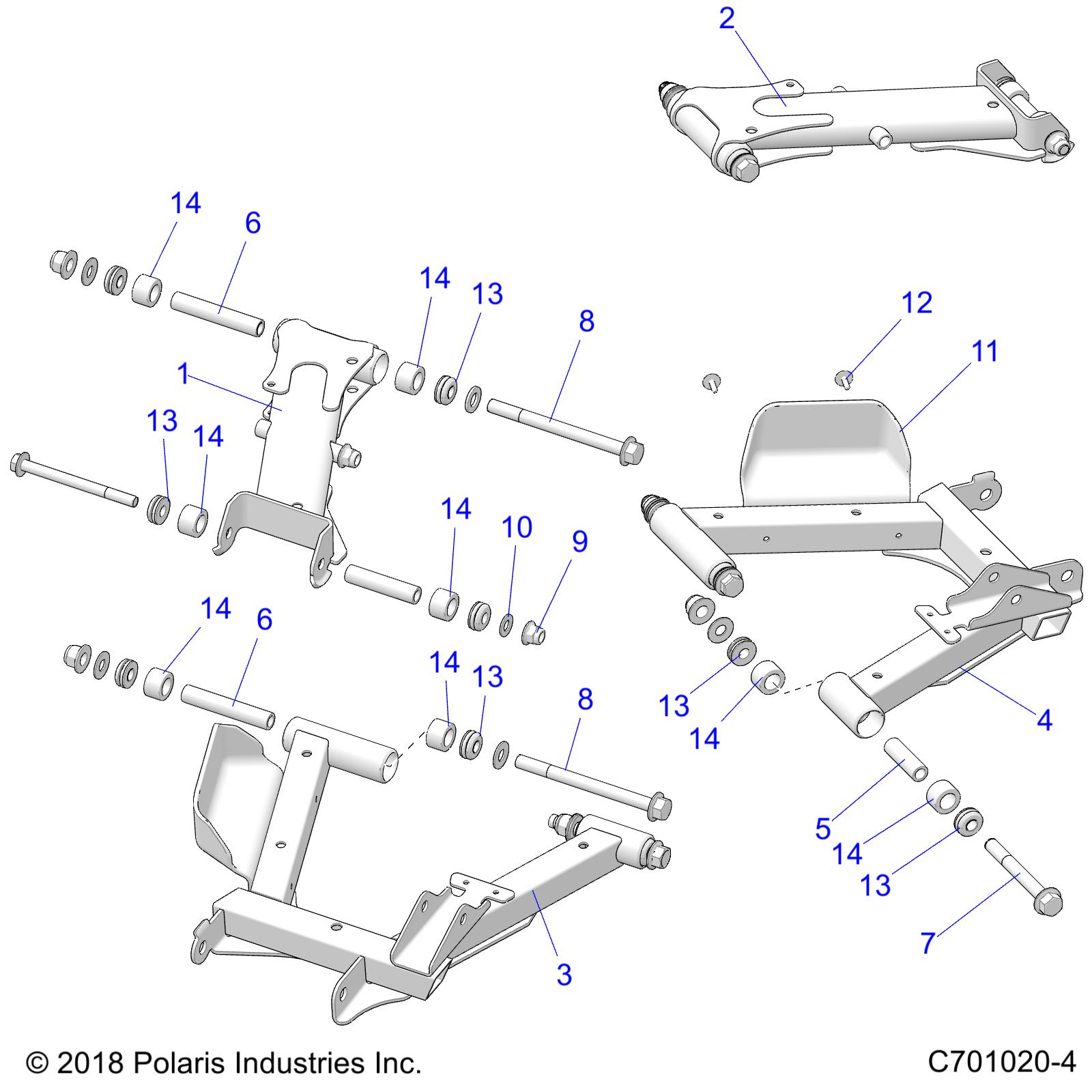 Part Number : 1021411-458 CONTROL ARM WELD REAR LOWER RI