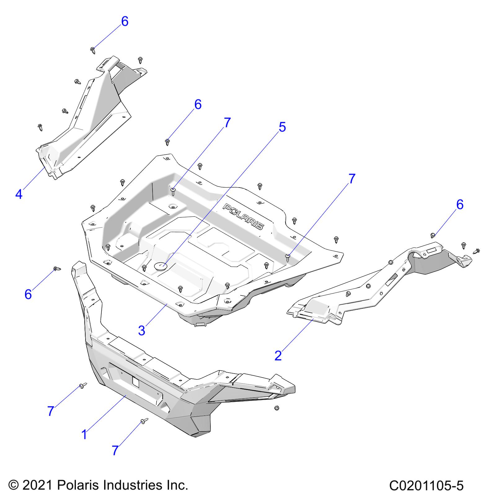 Part Number : 5456756-070 BOX-CARGO BLK