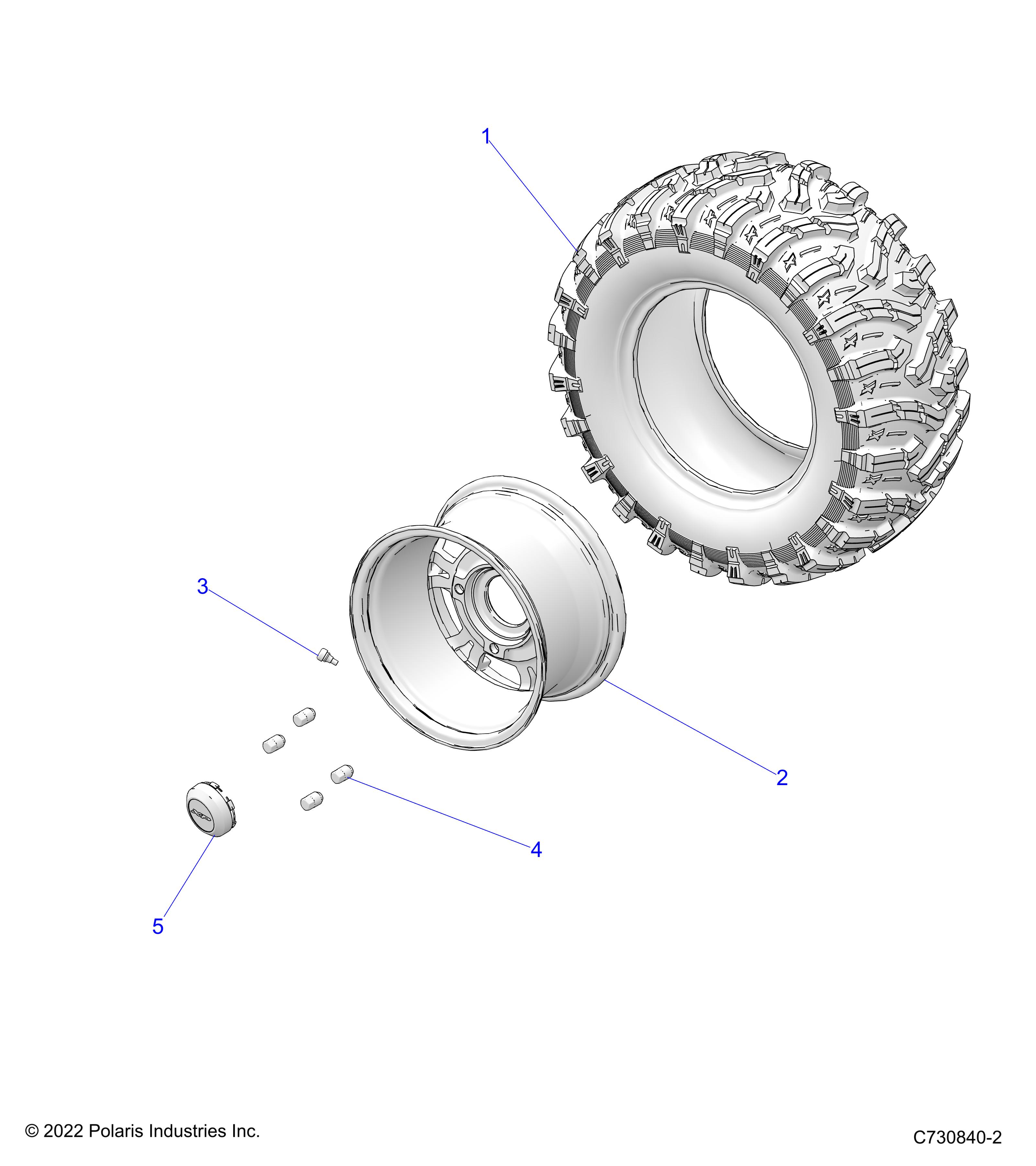 Part Number : 1525250-458 WHEEL-14X8 ET 31.0 MCC