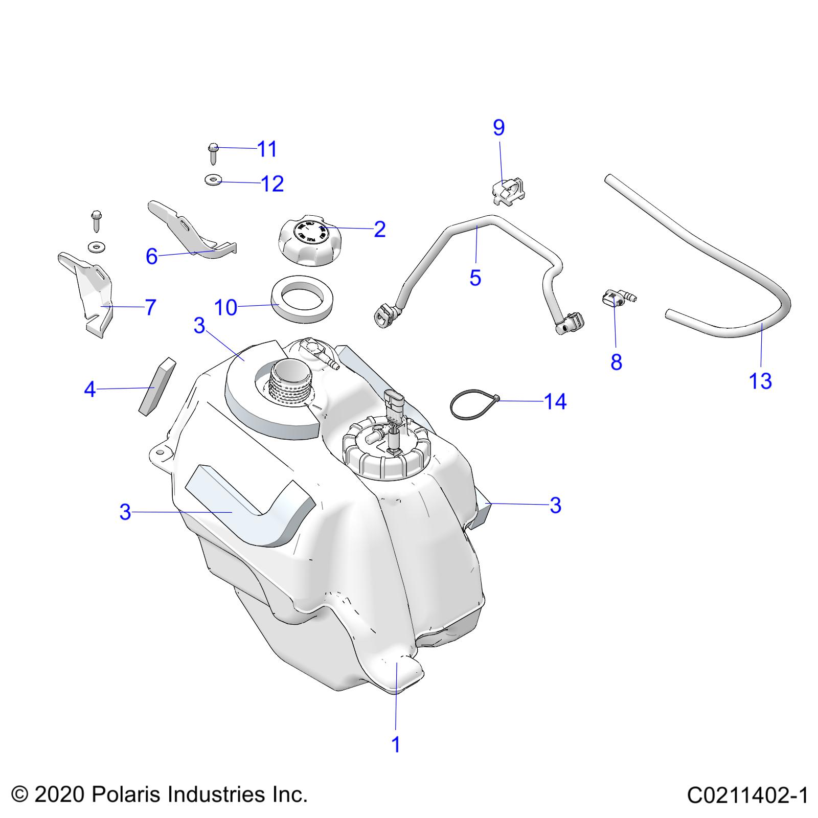 Part Number : 2211917 K-FUEL PUMPATV570