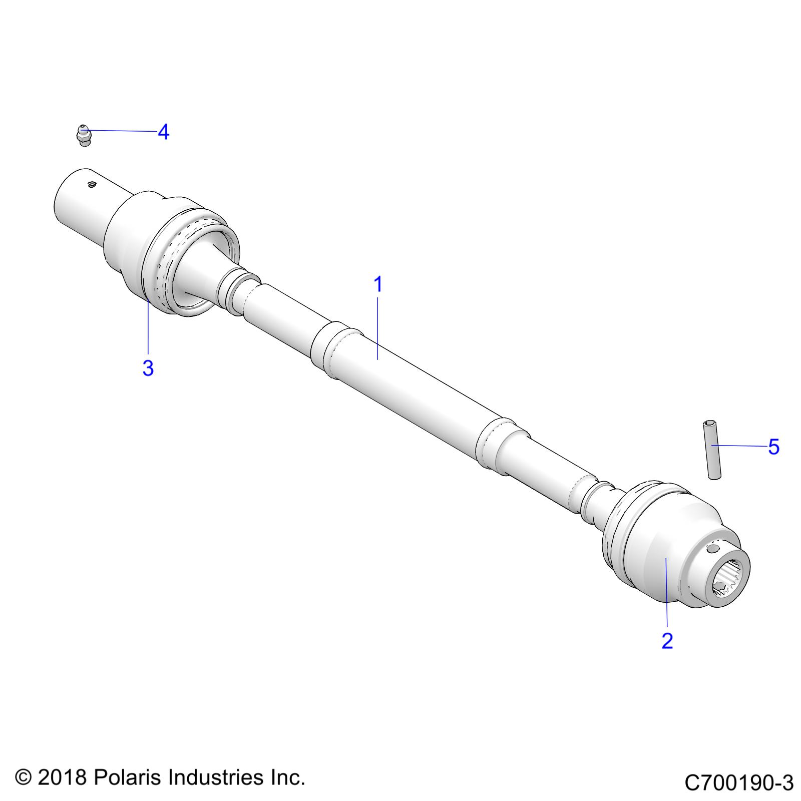 Foto diagrama Polaris que contem a peça 1333747