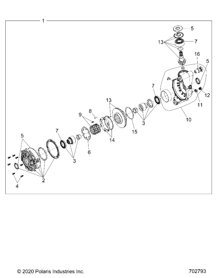 Part Number : 3239319 ASM-GEARCASE