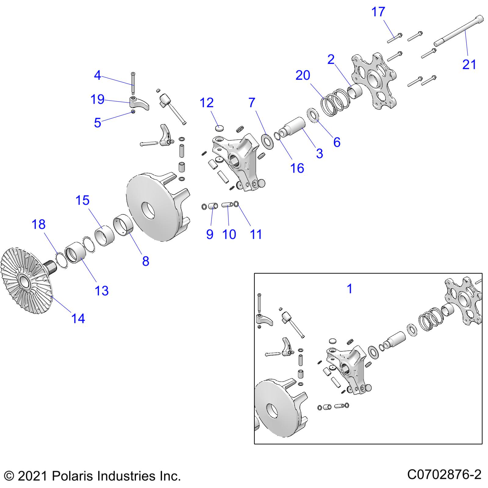 Part Number : 5143677 ASM-SHEAVE STAT