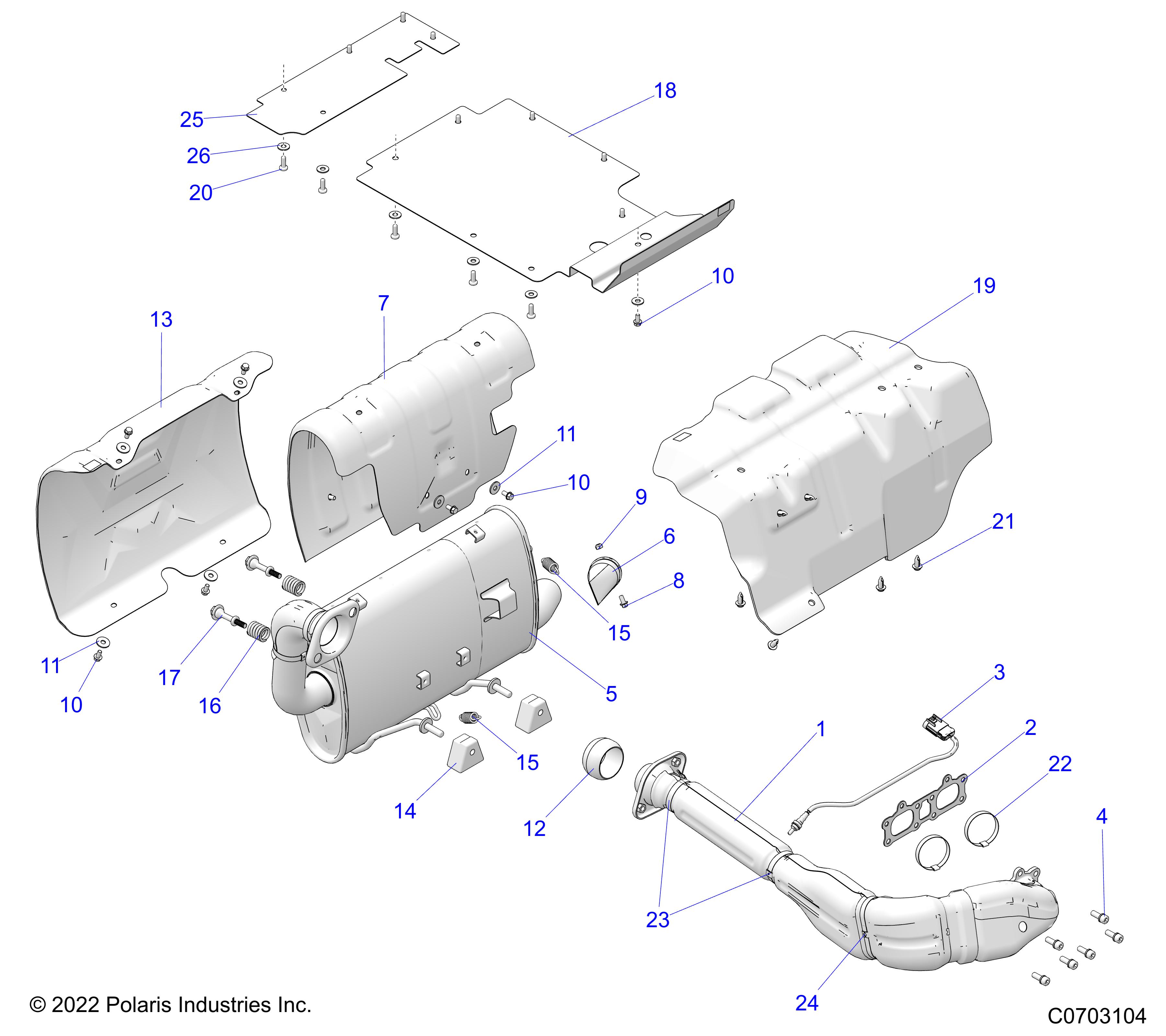 Part Number : 5263934 SHIELD-BOX REAR