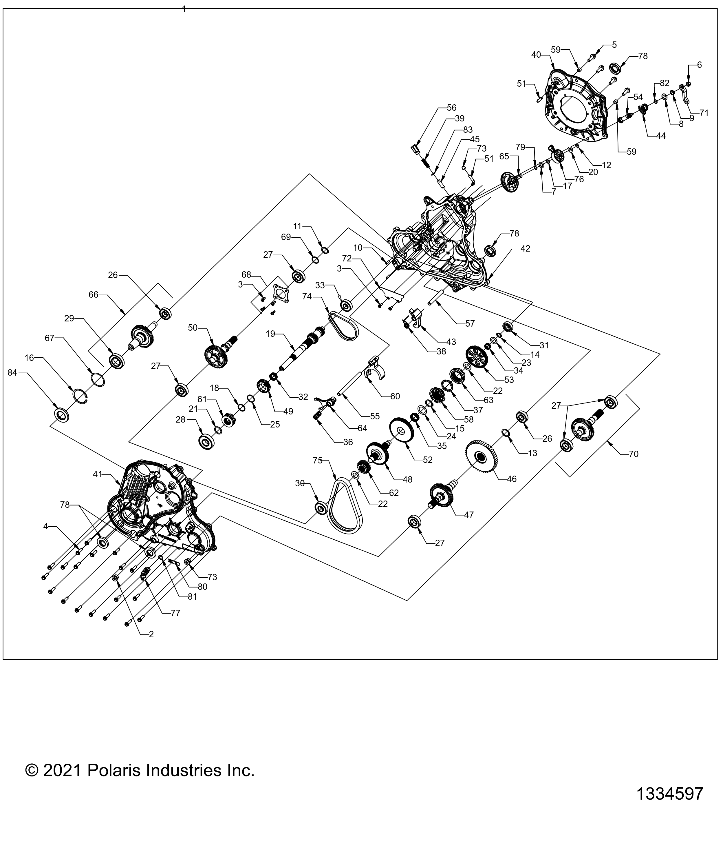 Part Number : 1334597 ASM-TRANS BOSS/LUK 1/1 SUPLOW