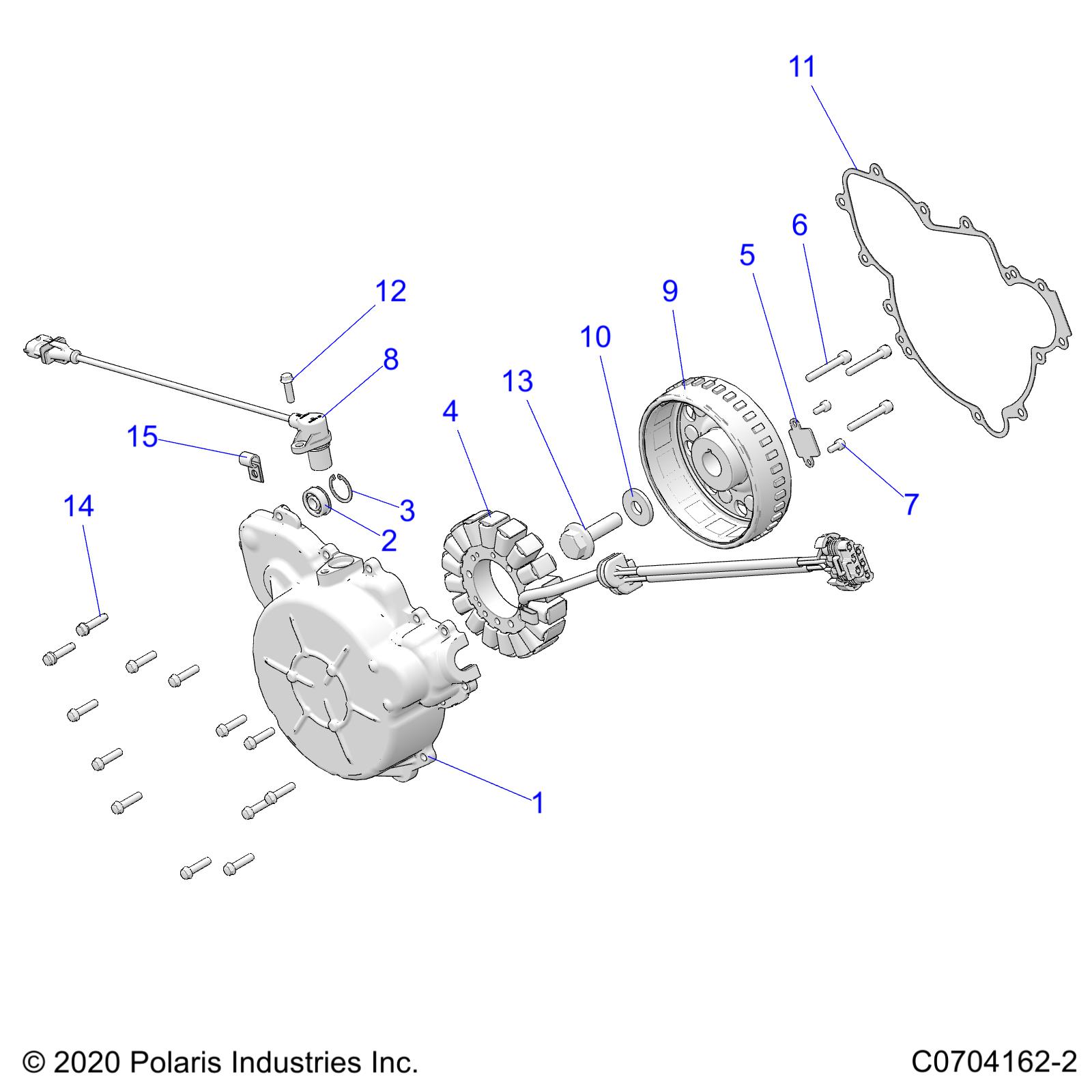 Part Number : 4015496 FLYWHEEL  660 W