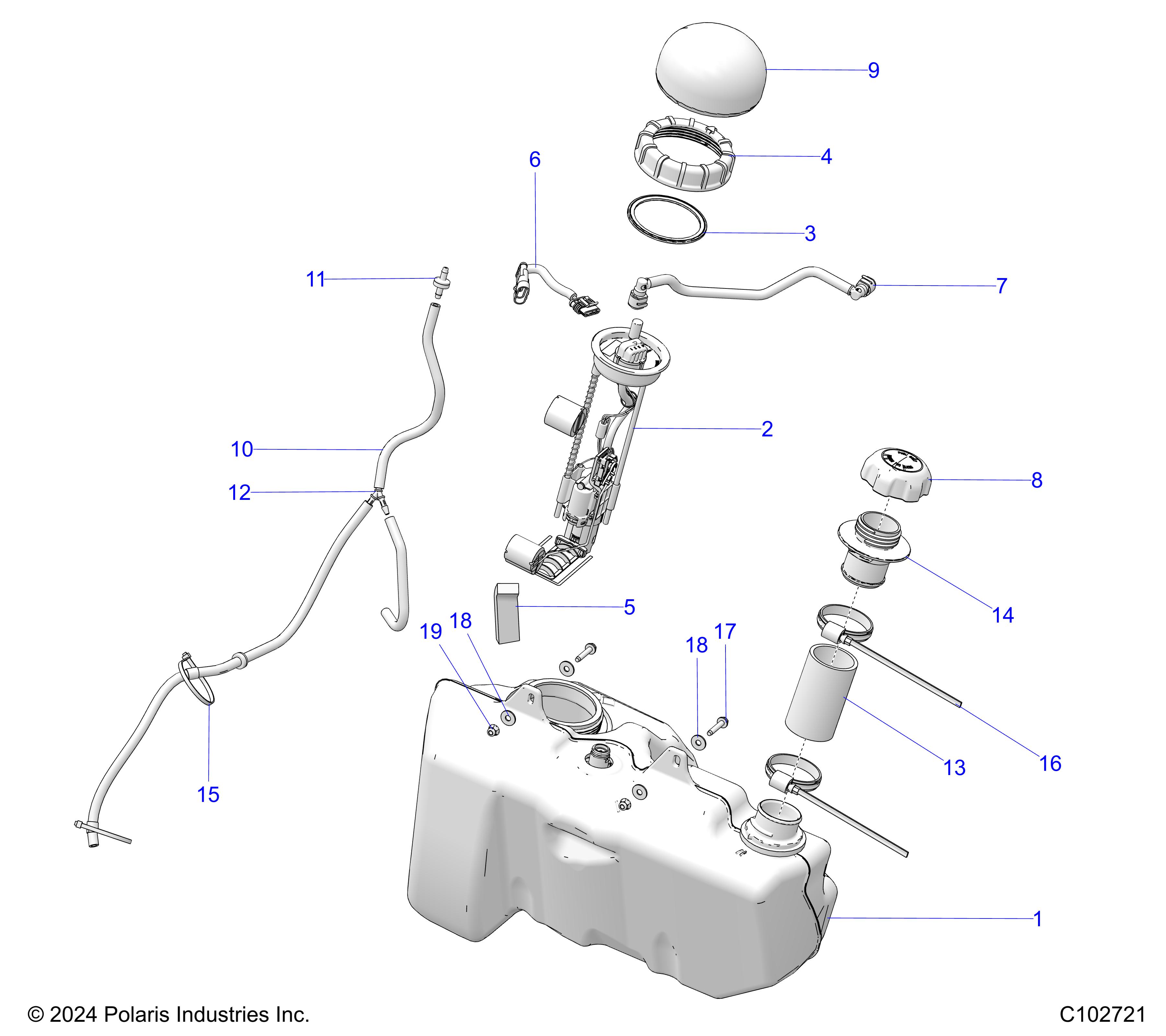 Part Number : 2212566 K-FUEL PUMP RPLC CVR HRNS 55
