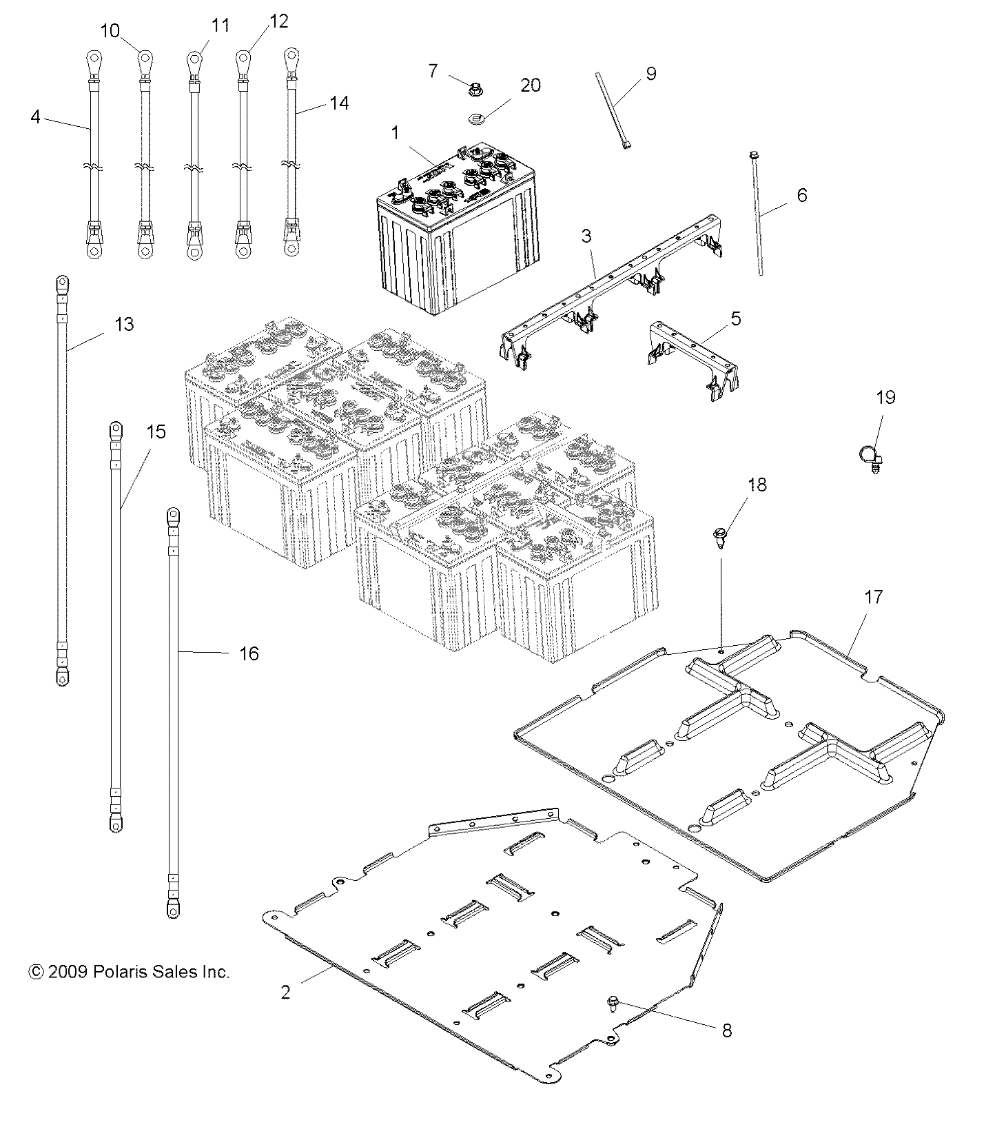 Part Number : 4012765 CONTRACTOR CONTROLLER CABLE