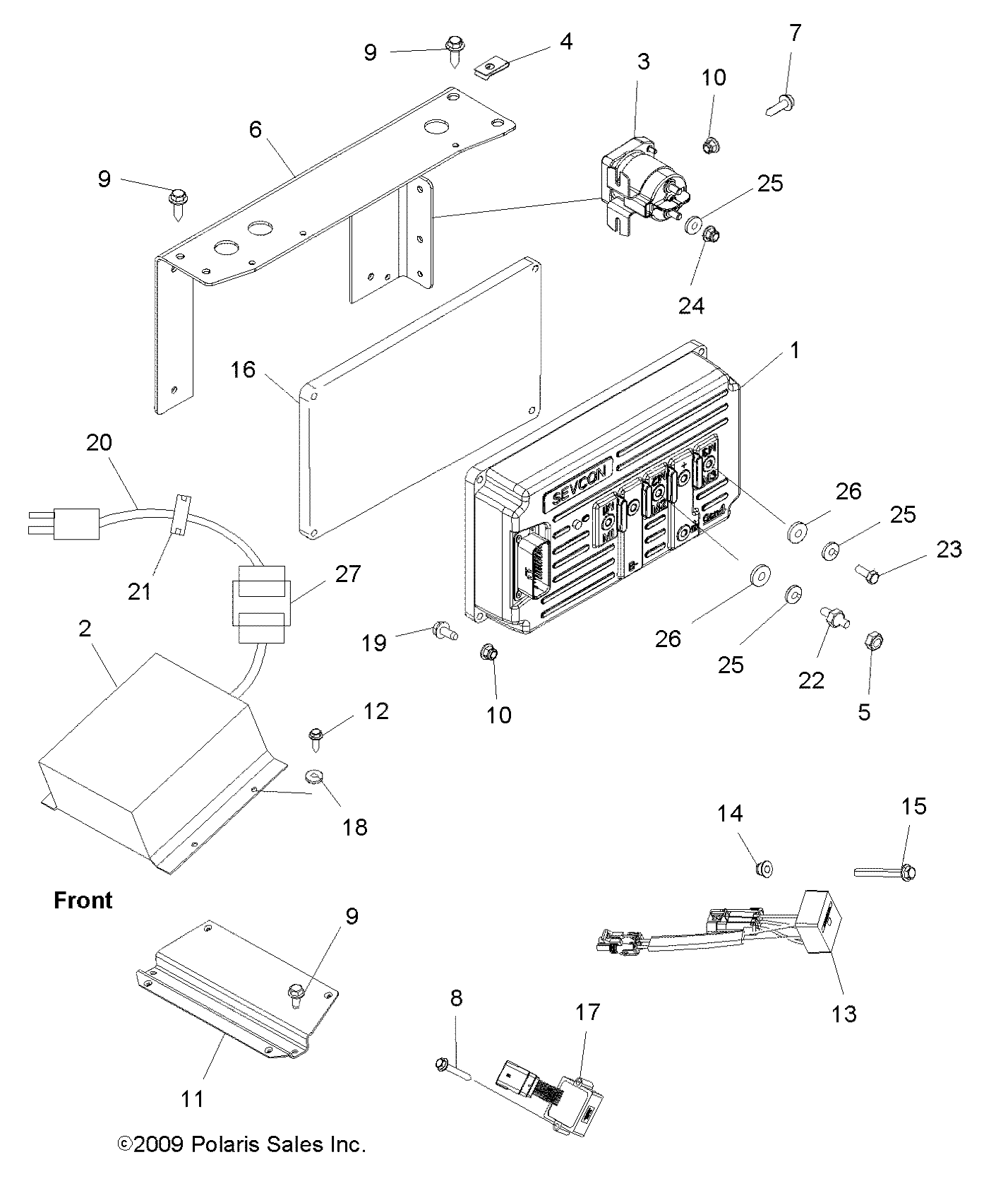 Part Number : 4012818 48V CONTACTOR ASSEMBLY