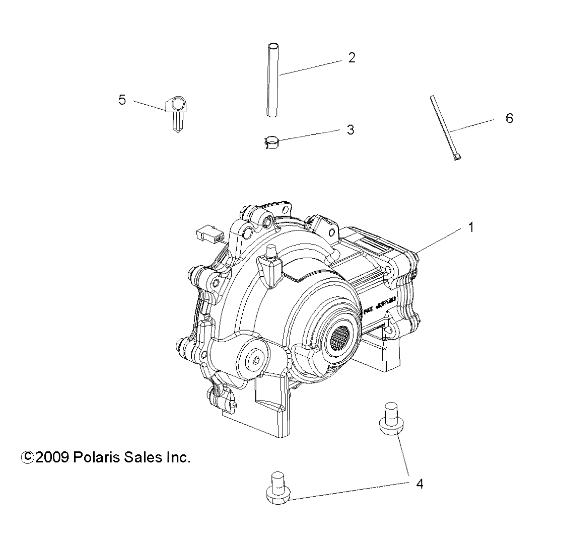 Part Number : 1332857 ASM-GEARCASE FRONT
