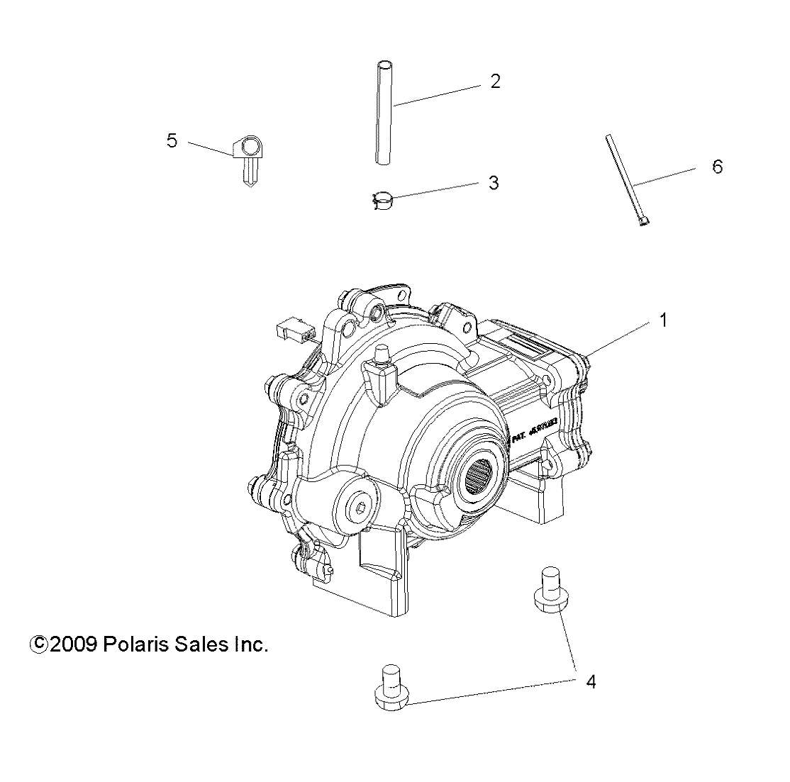 Part Number : 1332990 GEARCASE ASSEMBLY  FRONT