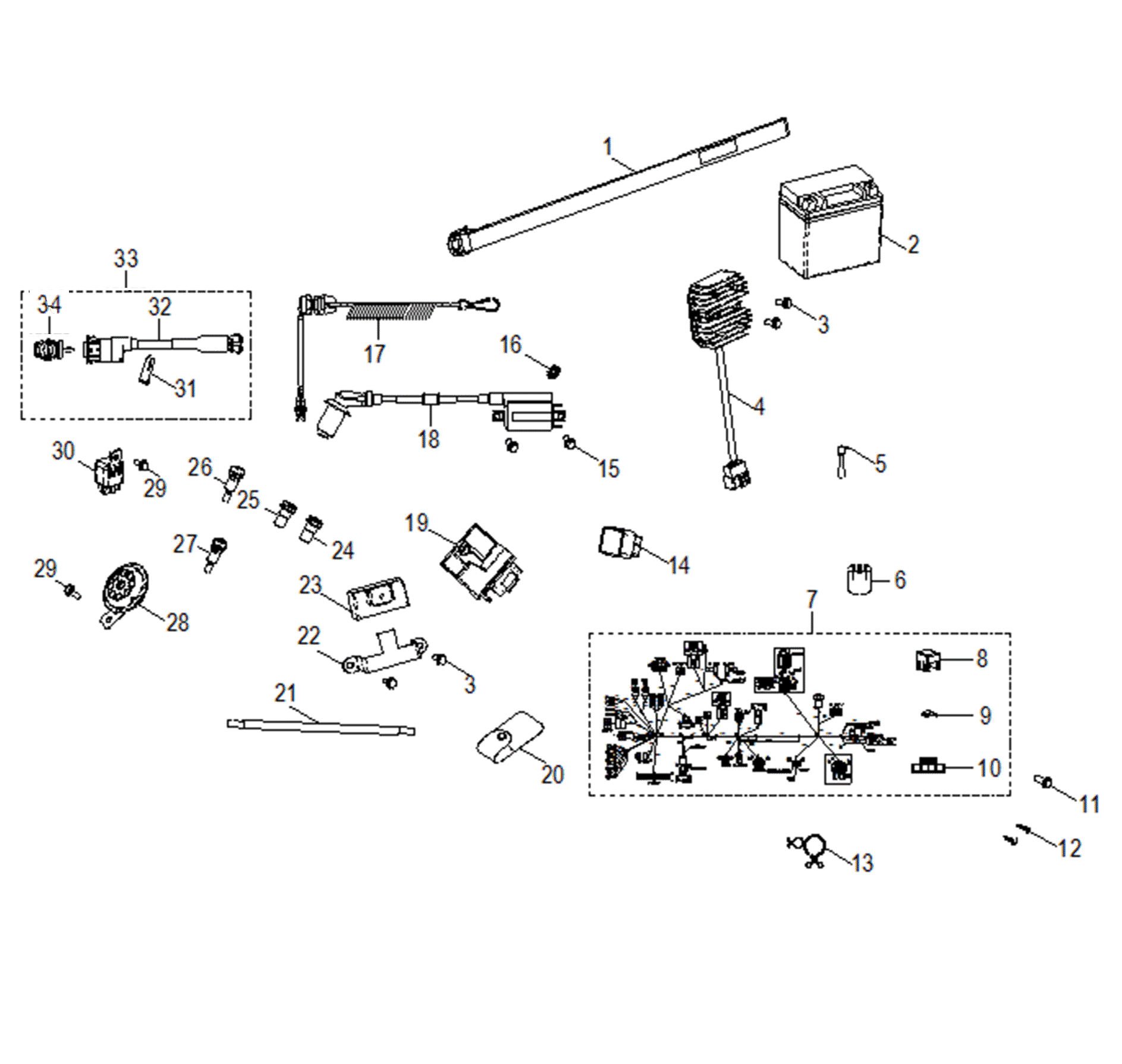 Part Number : 0455188 SPEED CONTROL TERMINAL BOARD