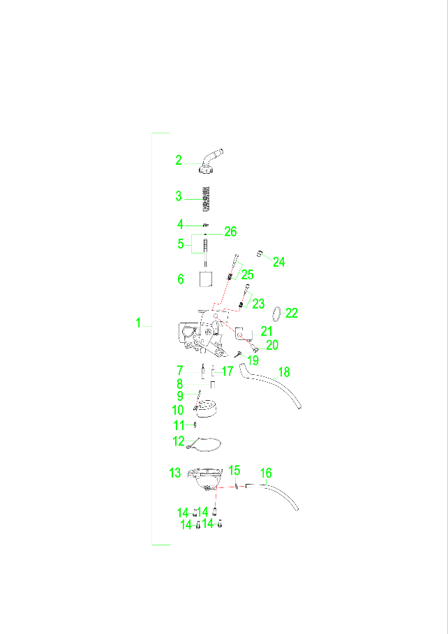 Foto diagrama Polaris que contem a peça 0454263