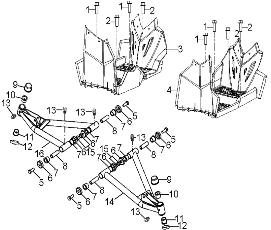 Foto diagrama Polaris que contem a peça 0451762