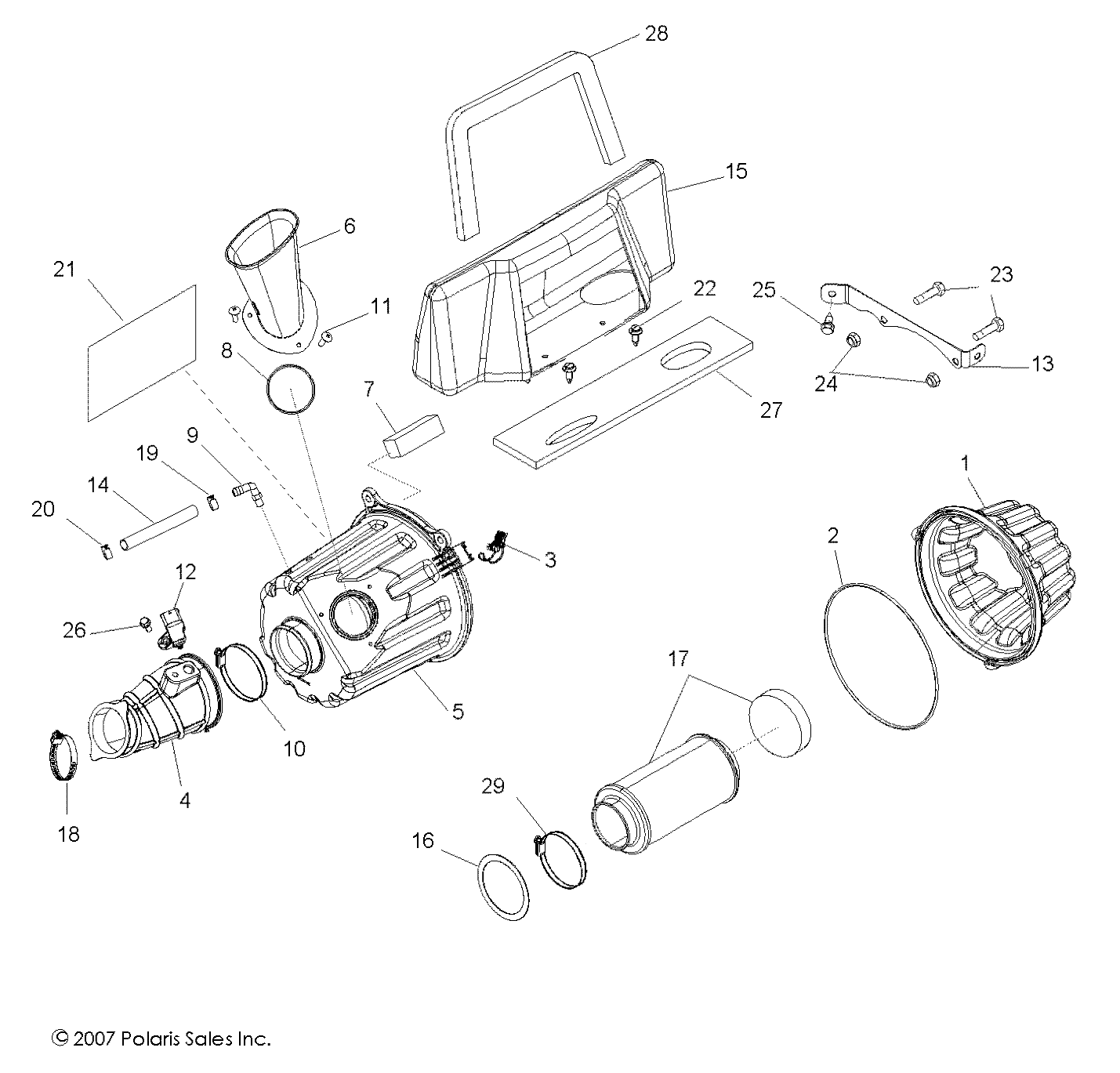 Part Number : 5813198 FOAM-SEAL  AIRBOX  FRT