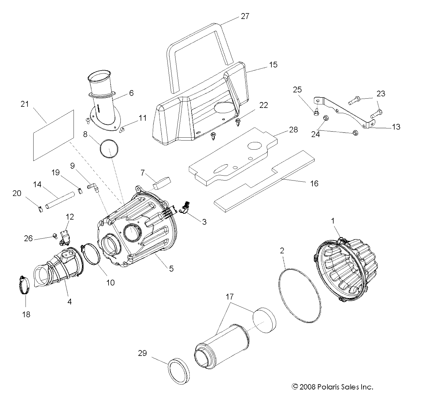 Part Number : 5437674 ENGINE INTAKE DUCT