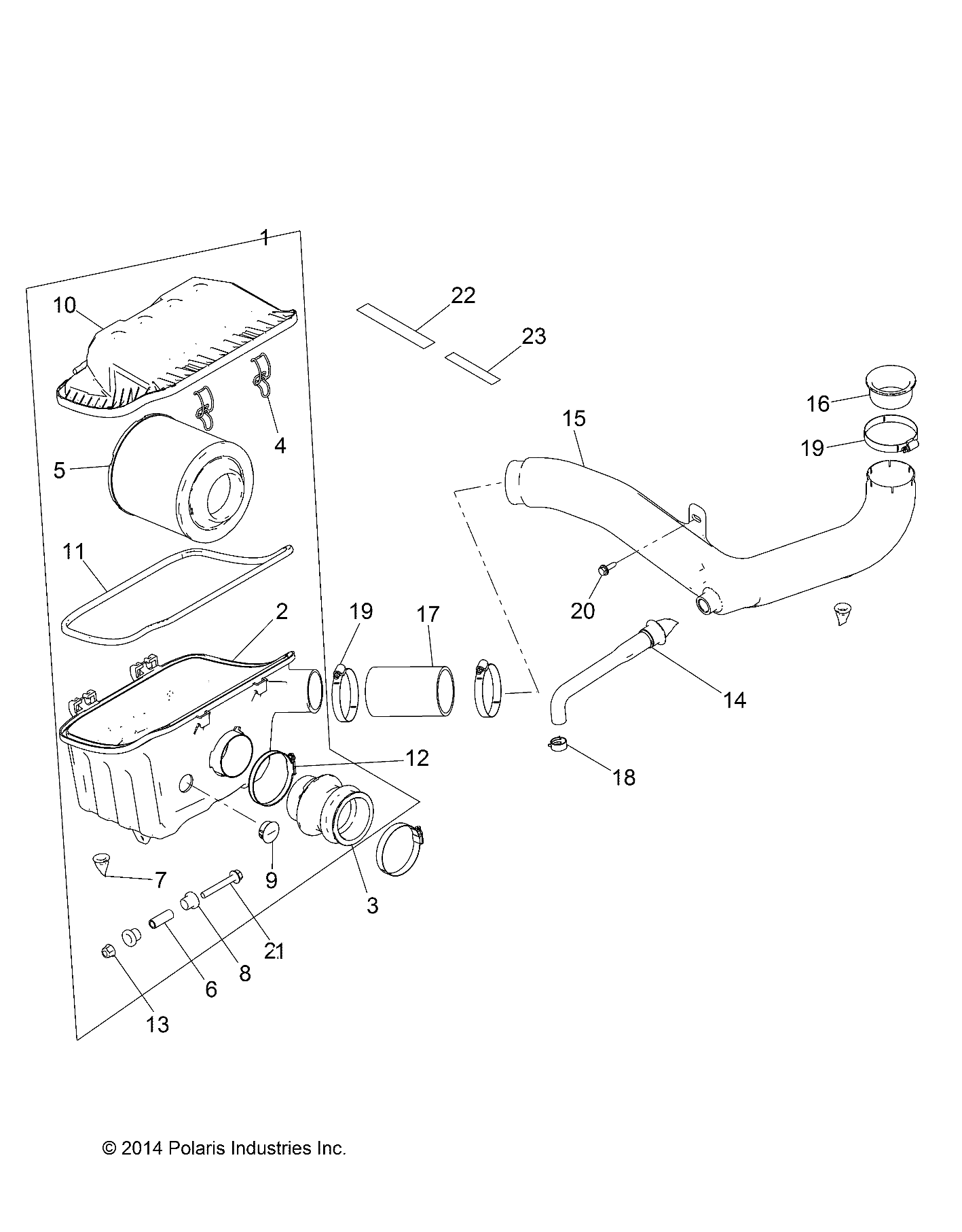 Part Number : 5418006 BOOT-ENGINE INTAKE