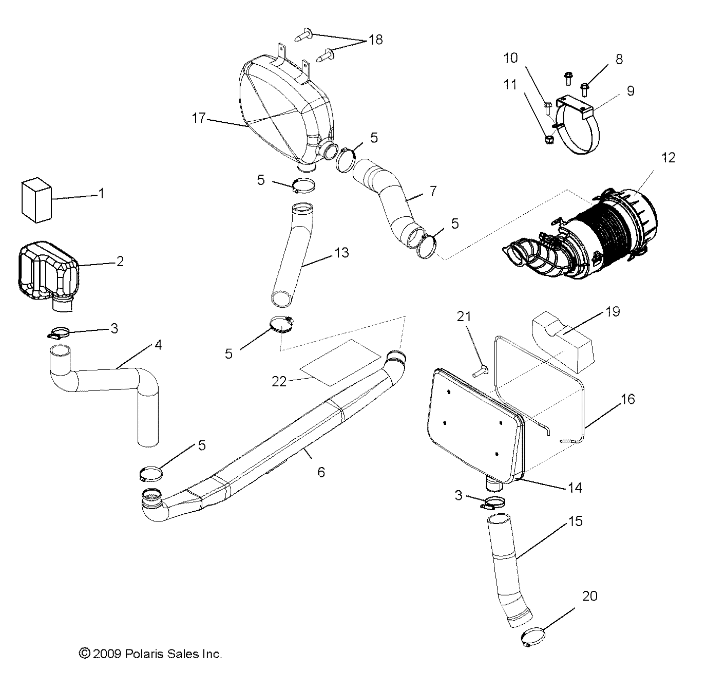 Part Number : 5437802 DUCT-AIR INTAKE