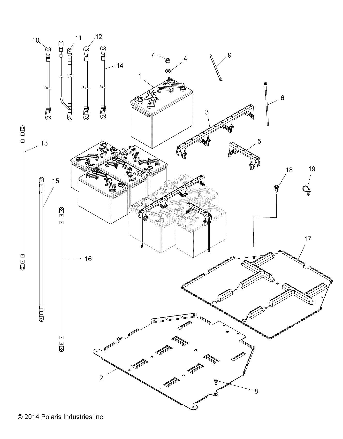 Part Number : 2880705 EV BATTERY HARDWARE