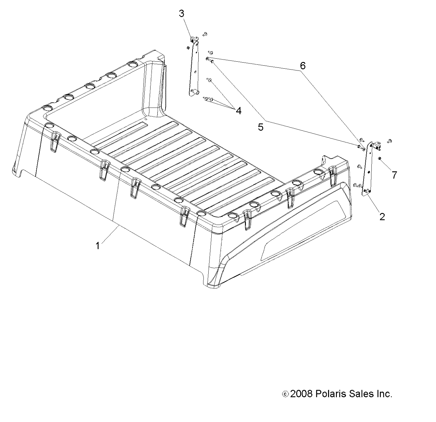 Part Number : 1016942-067 CATCH WELD  LEFT  MEDIUM GLOSS