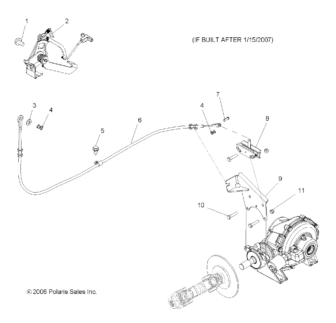 Foto diagrama Polaris que contem a peça 1910816