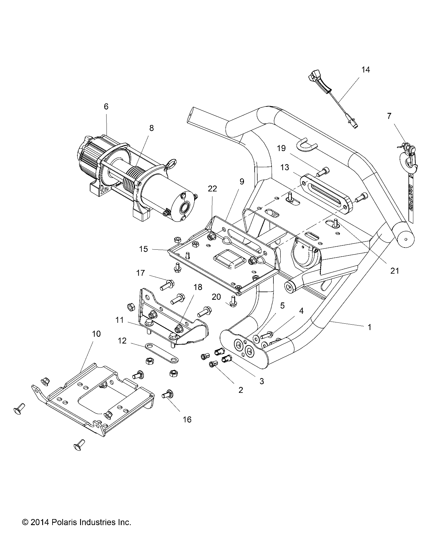 Part Number : 5260008-589 PLATE-FAIRLEAD MNT HC O MAD