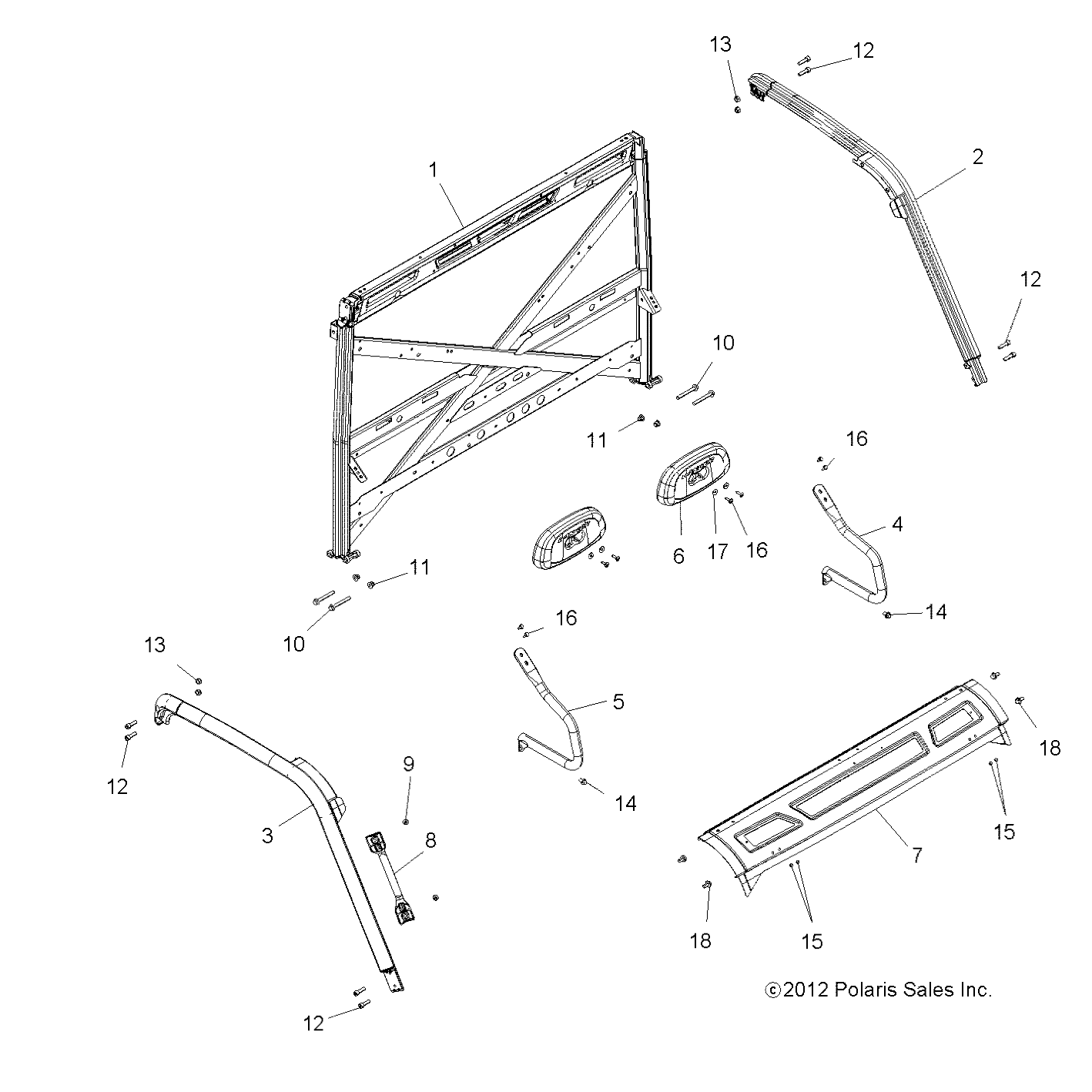 Part Number : 7671178 FENDER PLUG  REAR