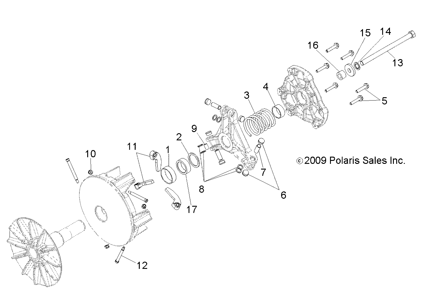 Part Number : 5632401 CLUTCH SHIFT WEIGHT  10BH