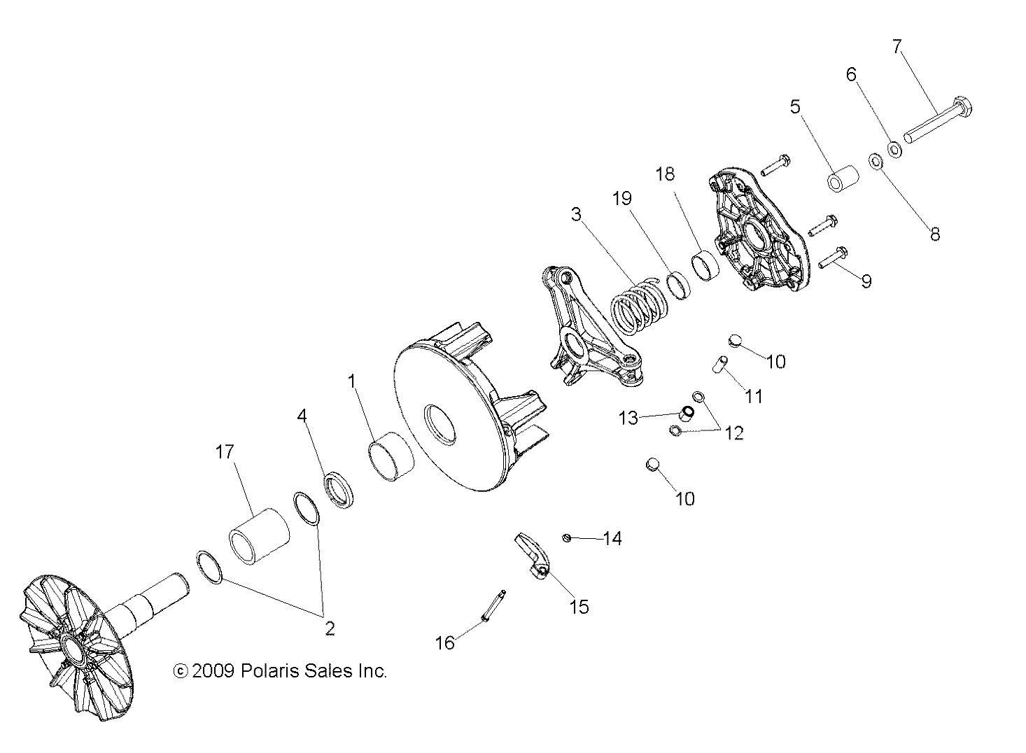 Part Number : 1322896 BASIC DRIVE CLUTCH BEARING ASS