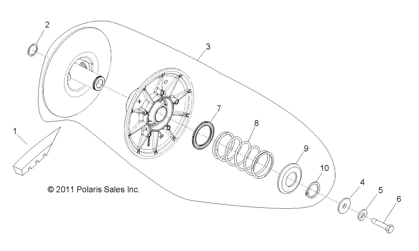 Part Number : 1322986 DIESEL DRIVEN CLUTCH ASSEMBLY