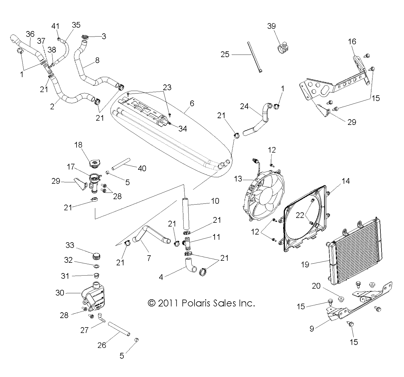 Part Number : 5414206 ENGINE INLET HOSE  REAR