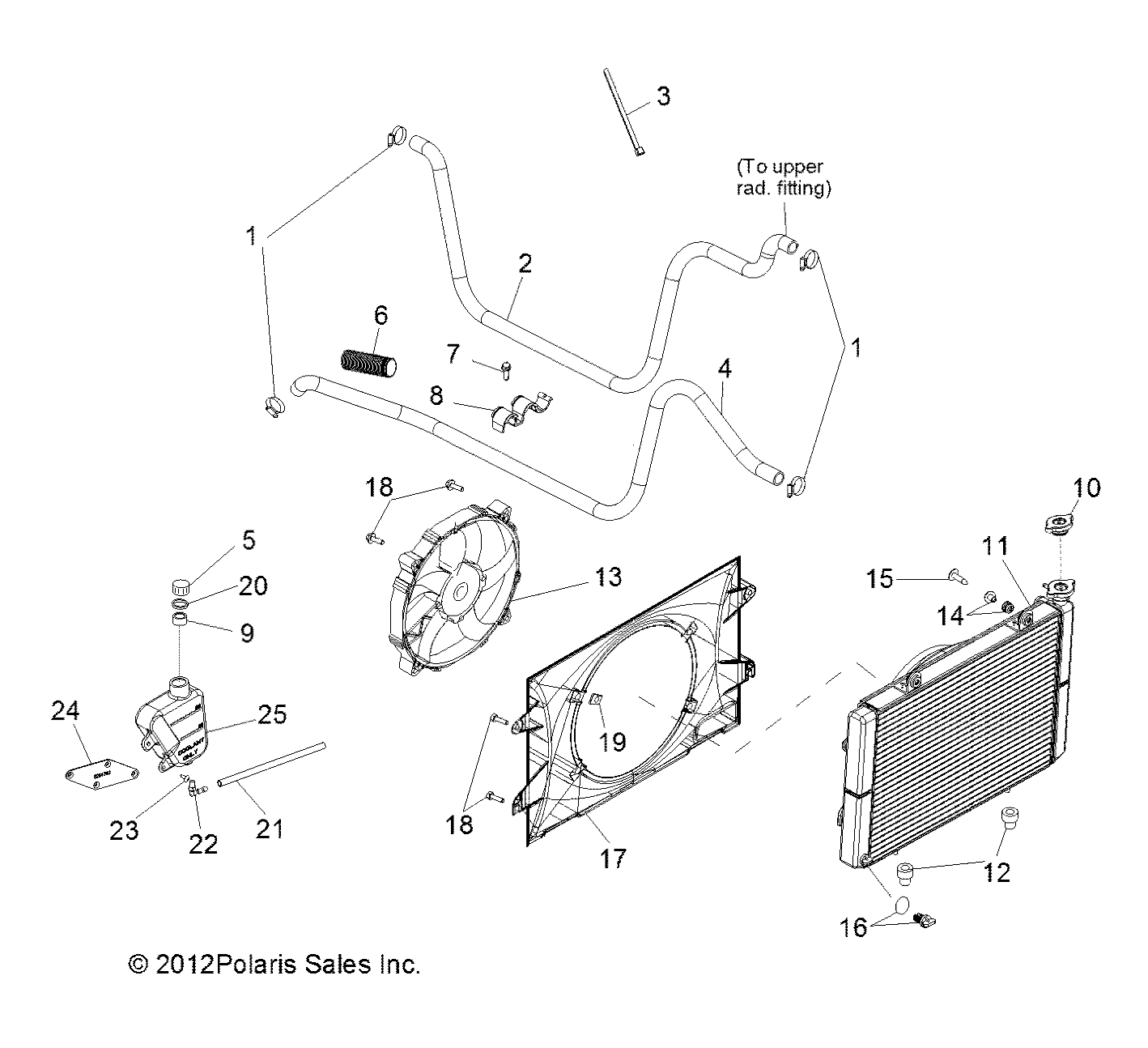 Part Number : 5254763 BRKT-SURGE TANK