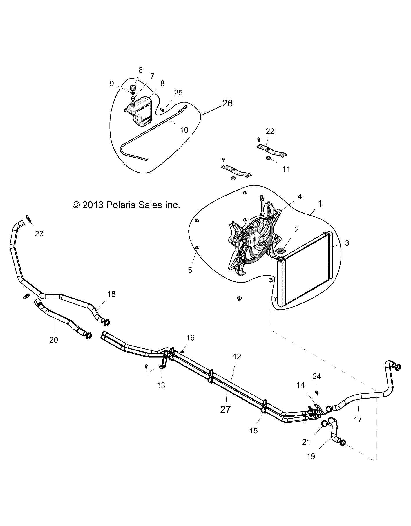 Part Number : 5450301 BRACKET-COOLANT TUBE