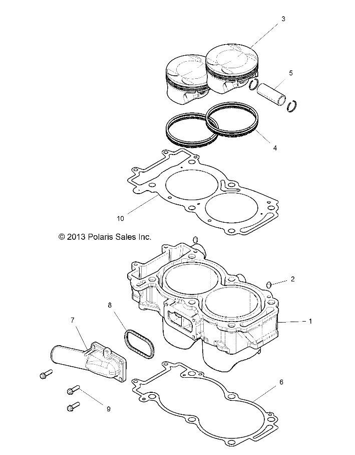 Part Number : 3022523 ASM-CYLINDER