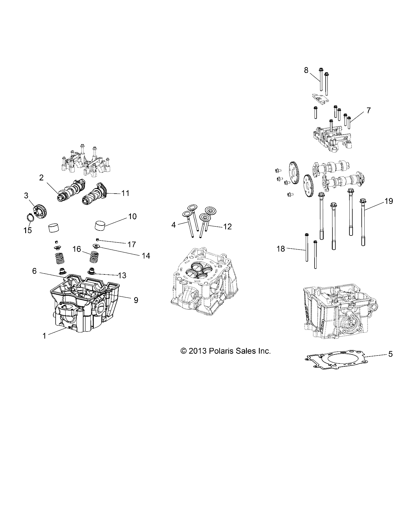 Part Number : 3022731 INTAKE CAMSHAFT