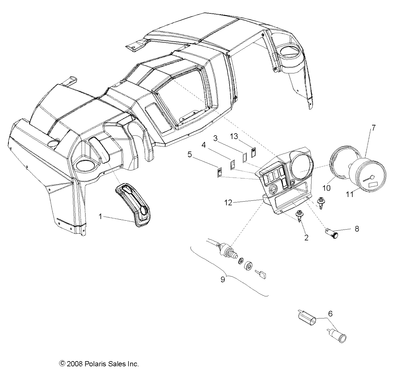 Part Number : 4012338 INDICATOR-LIGHT EPAS