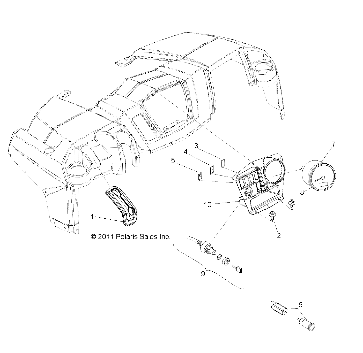 Part Number : 3280632 CLUSTER ASSEMBLY