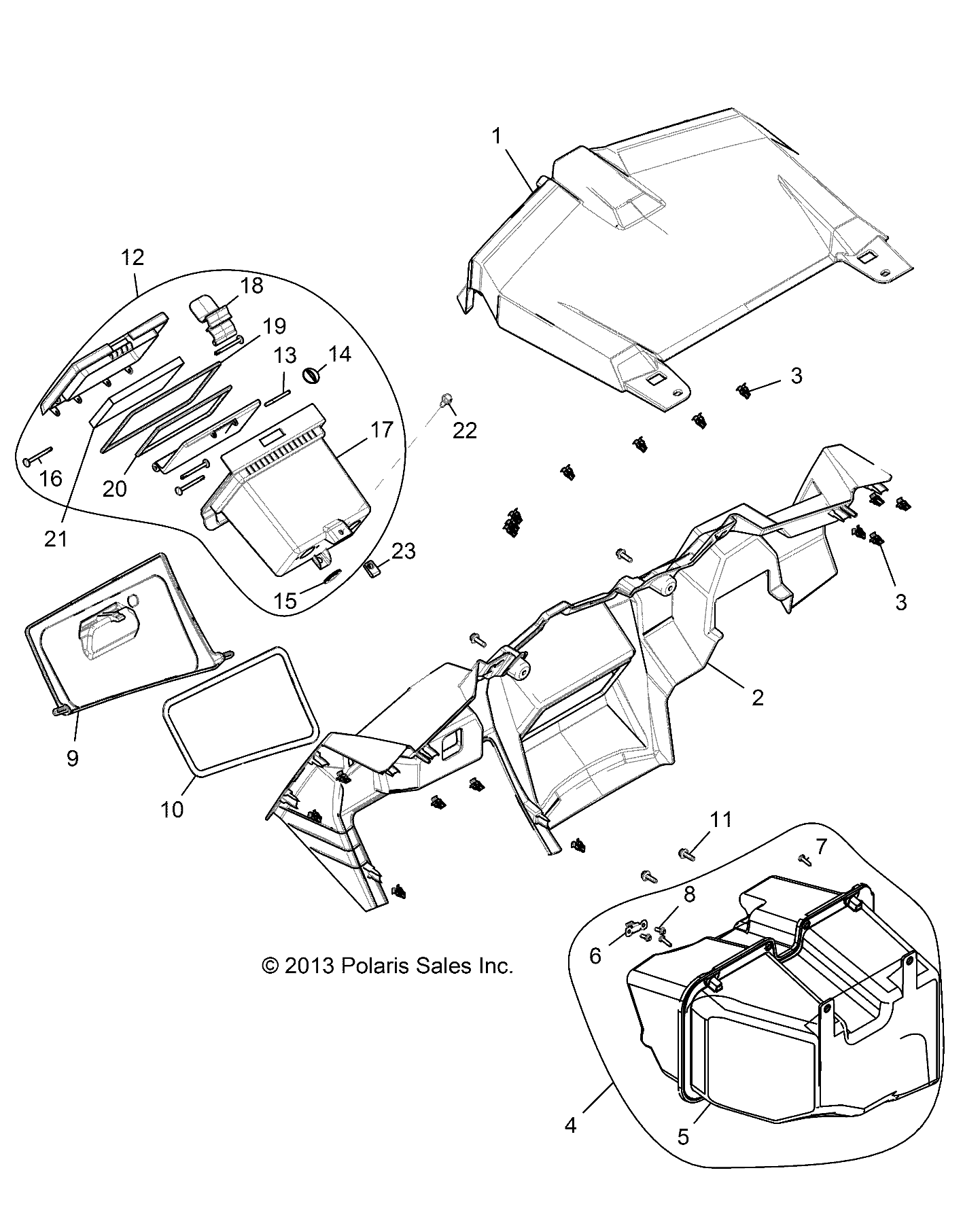 Part Number : 5814055 FOAM-DOUBLE DIN