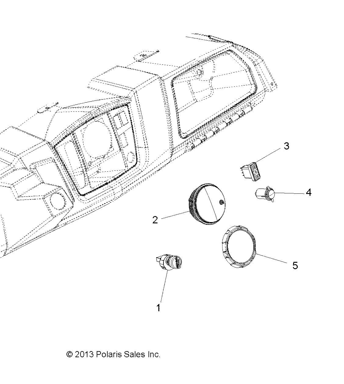 Part Number : 3280592 ASM-CLUSTER CPIA3 SXS MASK