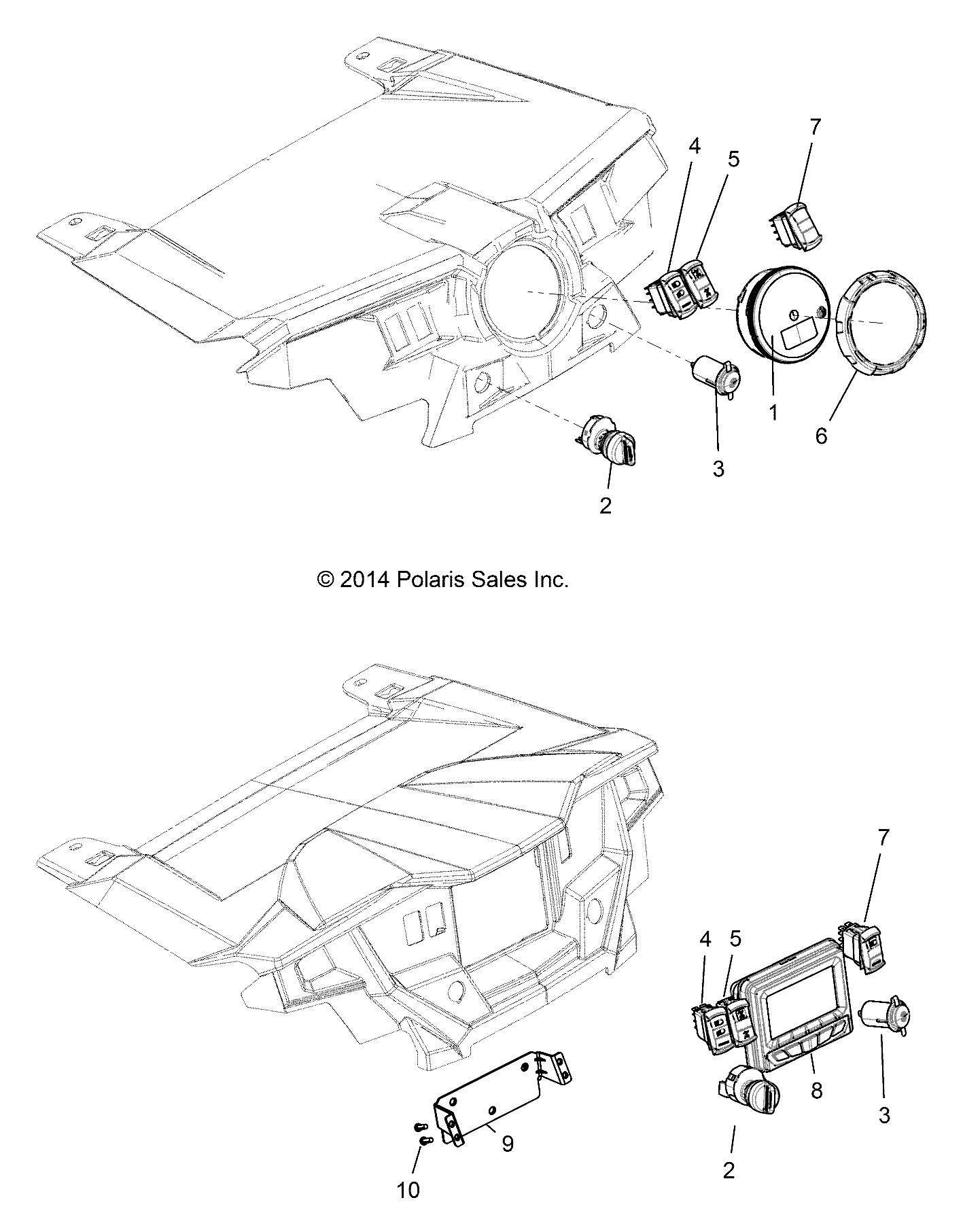 Part Number : 5451298-070 BRKT-MOUNT MFD BLK