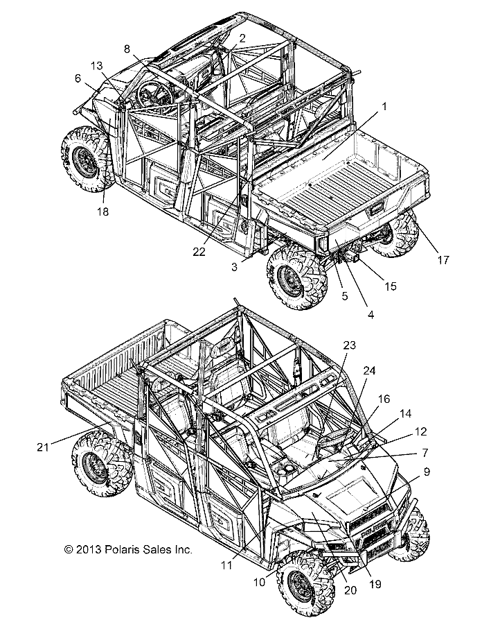 Part Number : 7179750 DECAL-BOX RANGER CREW RH