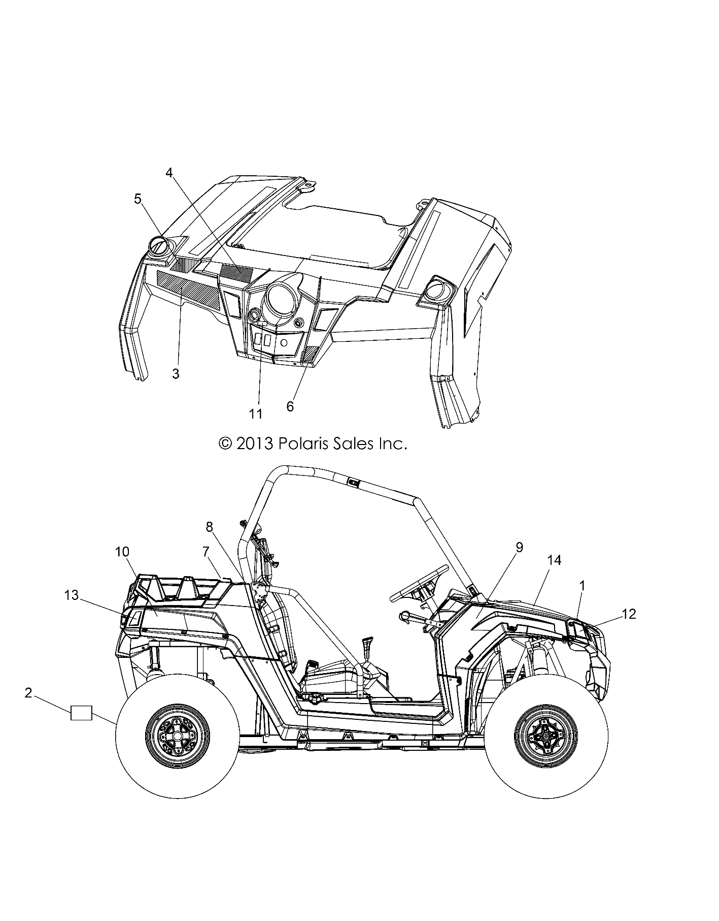 Part Number : 7180308 DECAL-WARN MAX PAYLOAD