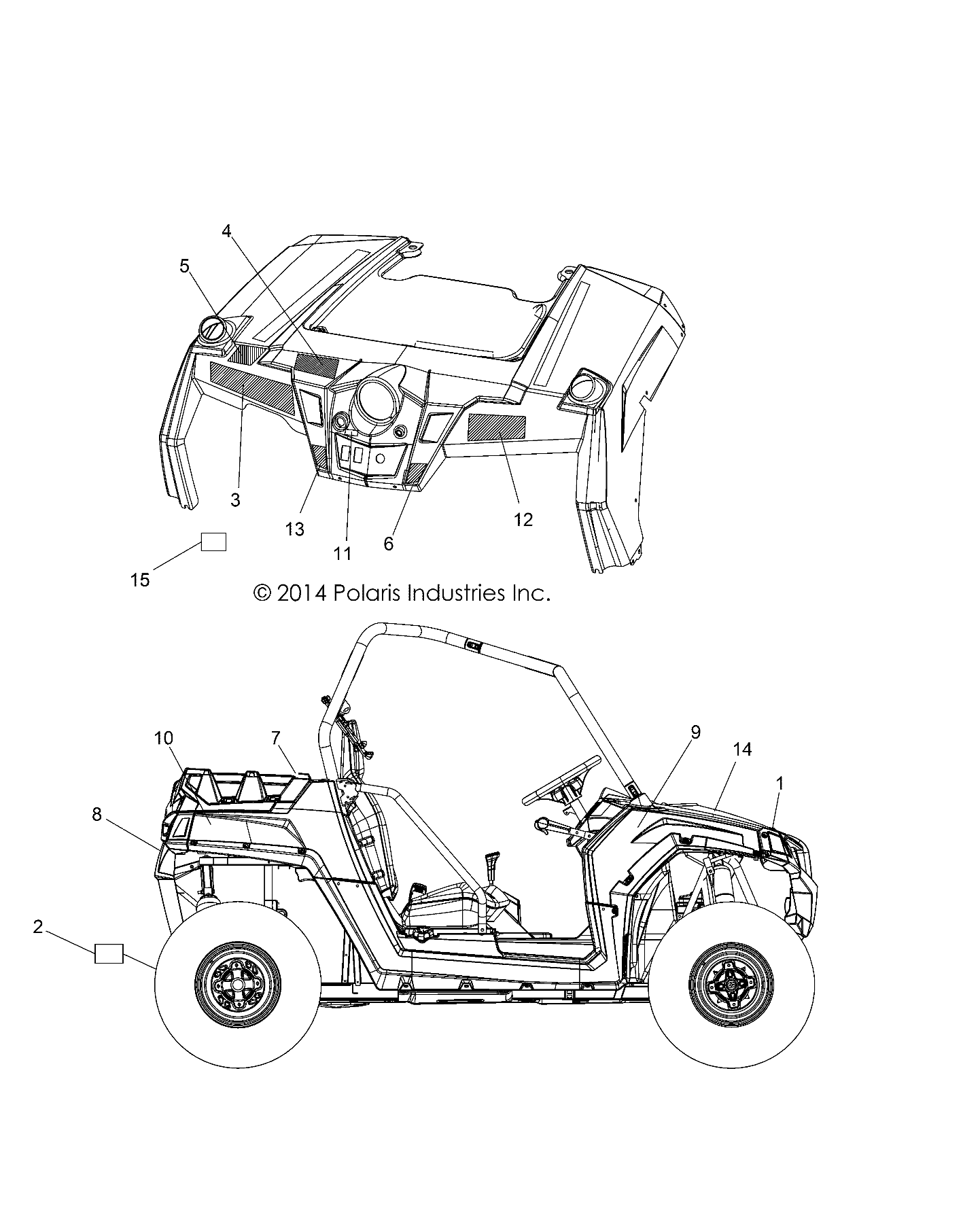 Part Number : 7181461 DECAL-HOOD CENTER DOHC RH